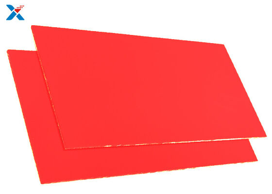 acheter OEM 1 mm feuille acrylique extrudée personnalisée couleur rouge online manufacture