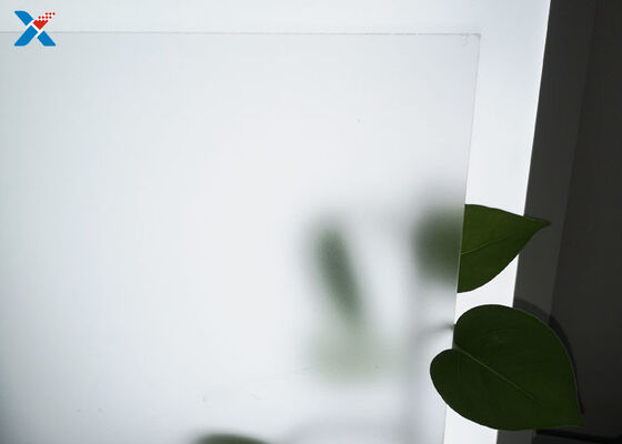 feuille 1220*2440mm Matte Roof Plate transparent de perspex givrée par 2mm