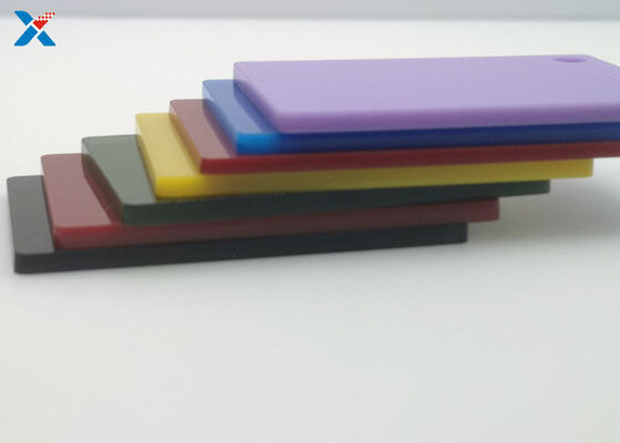 coupe acrylique 1220*1830mm faite sur commande de panneau de feuille de 2440x1220mm à classer