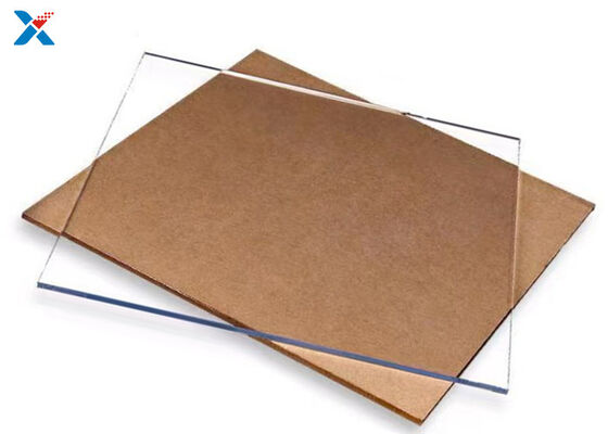 Plaque acrylique ISO FCC de 3 mm, plaque de lucite coulée pour toit mince et grand