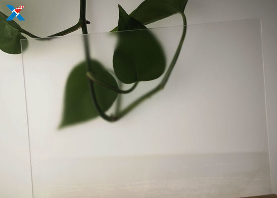 Grande feuille acrylique givrée mate double face