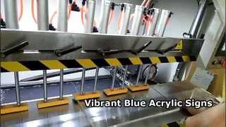Feuilles acryliques bleues pour des panneaux époustouflants